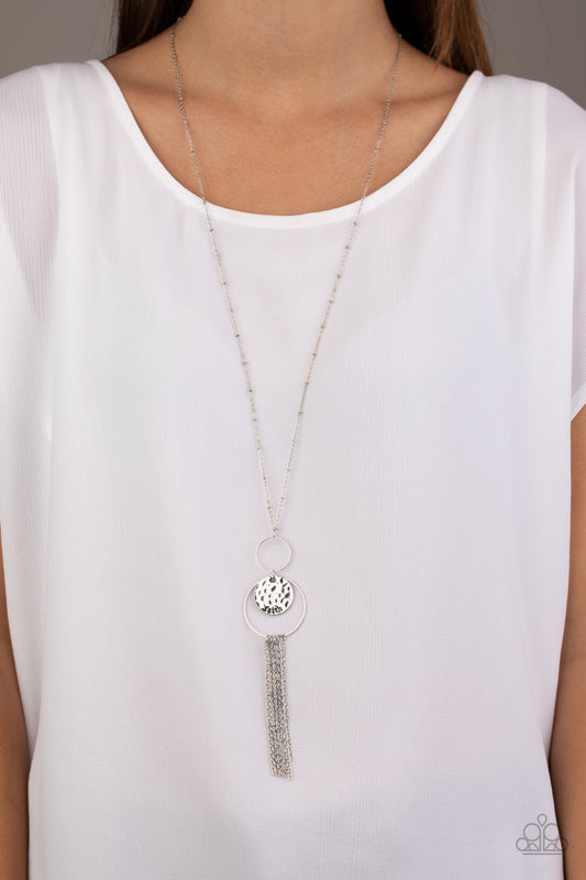 Faith Makes All Things Possible - Silver Necklace Paparazzi N0421