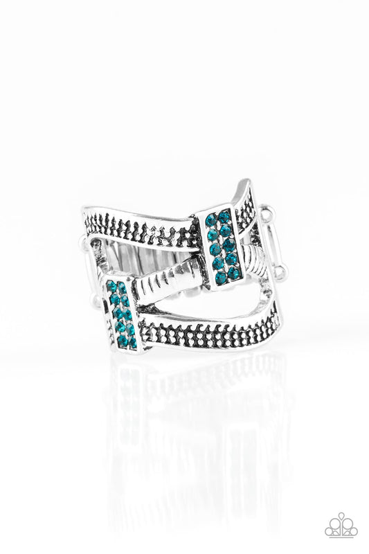 Urban Upscale Blue Ring Paparazzi R0197