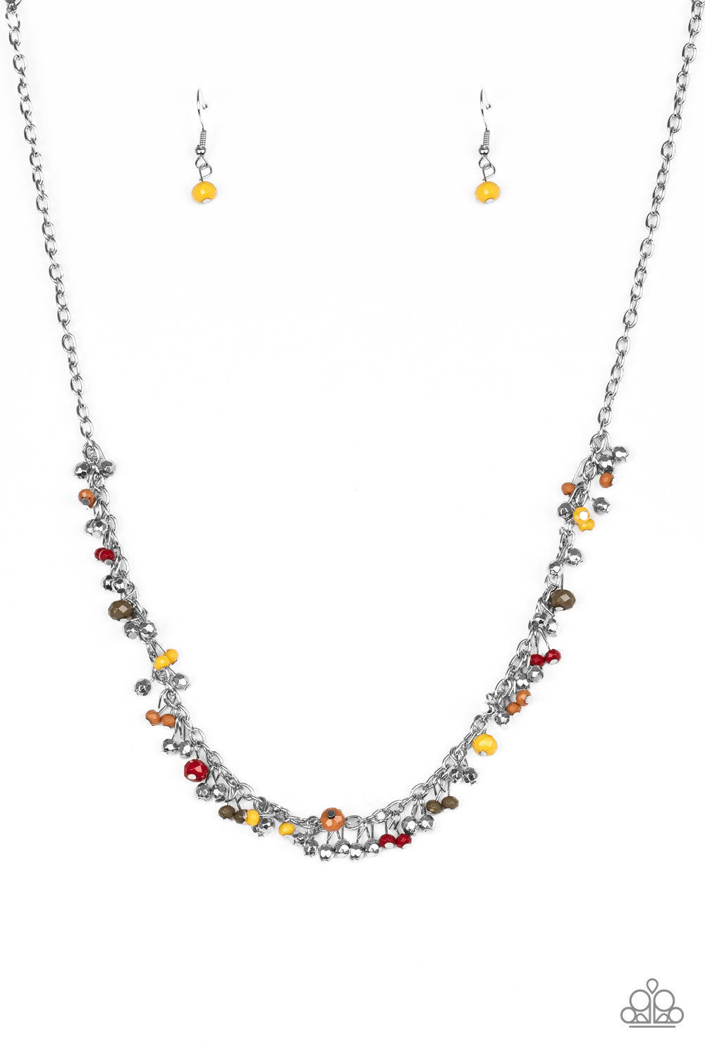 Sailing The Seven Seas - Multi Necklace Paparazzi N0444