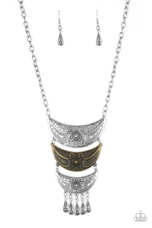 Go STEER Multi Necklace Paparazzi N0488