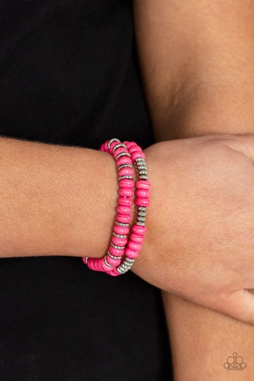 Desert Rainbow Pink Bracelet Paparazzi B0067