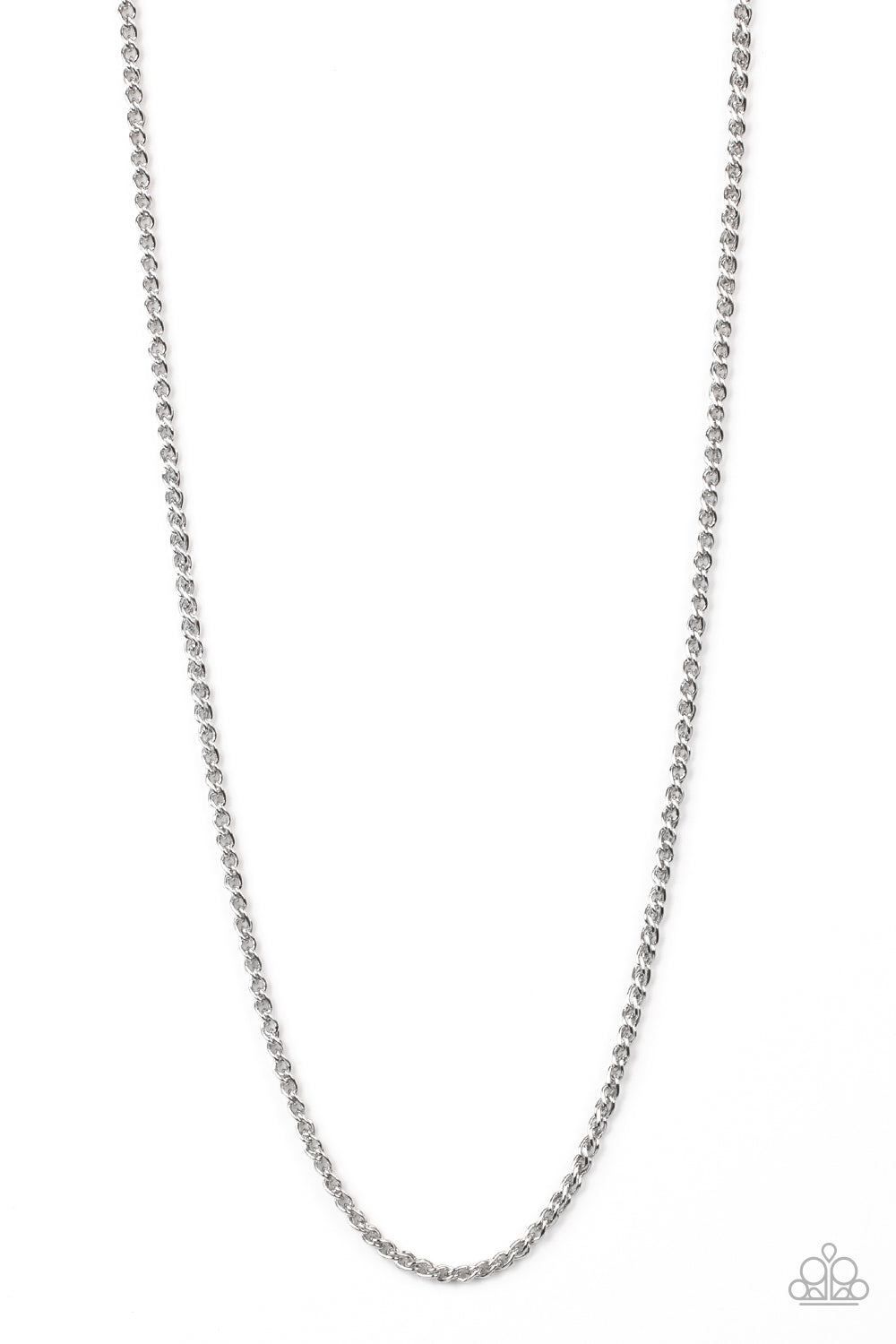 Jump Street - Silver Urban Chain Necklace Paparazzi N0933