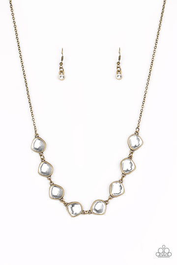 The Imperfectionist Brass Necklace Paparazzi N0600