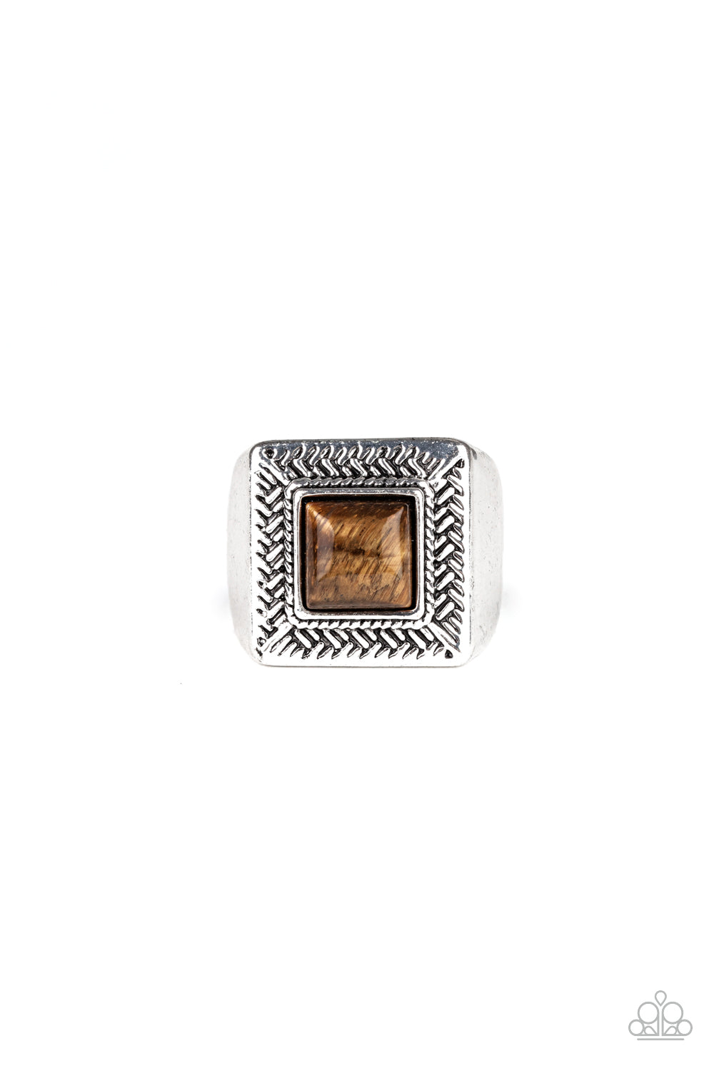 The Wrangler - Brown Ring Paparazzi R0142