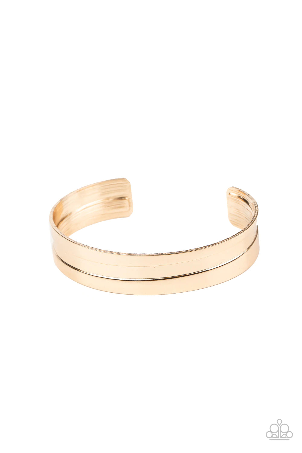 Urban Uproar Gold Urban Cuff Bracelet Paparazzi B0030