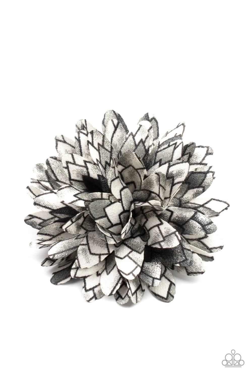 Vanguard Gardens Black Hair Clip Paparazzi H0010