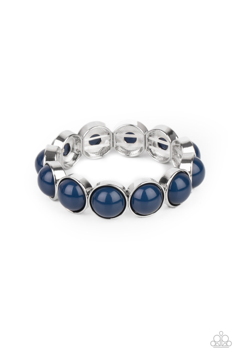 POP, Drop, and Roll - Blue Bracelet Paparazzi B0197