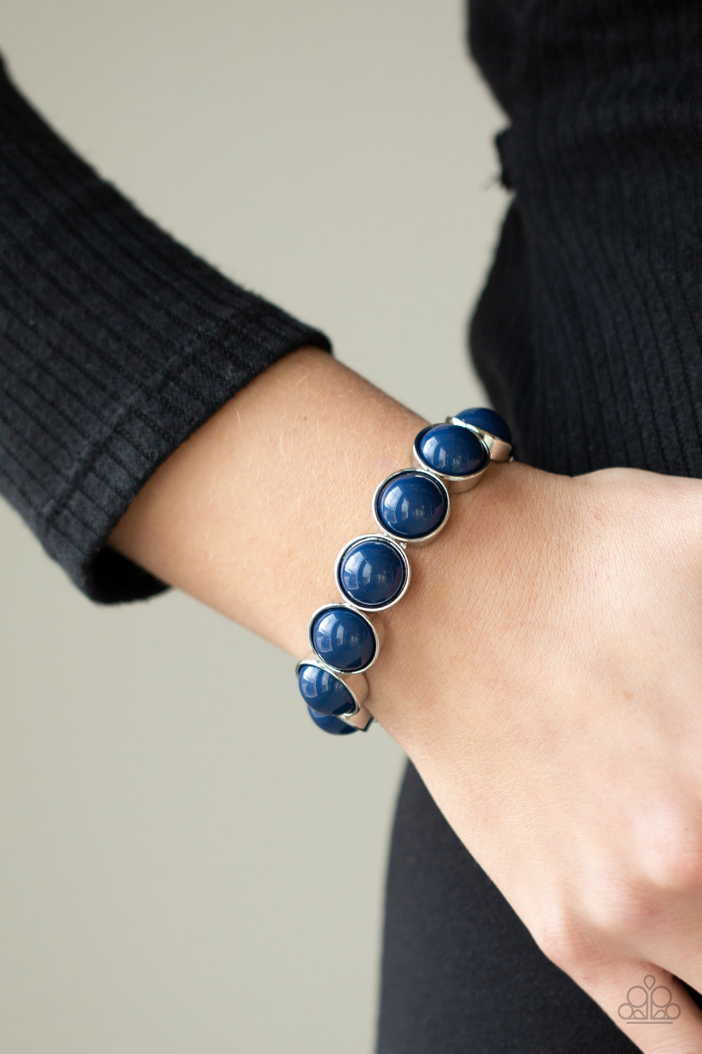 POP, Drop, and Roll - Blue Bracelet Paparazzi B0197