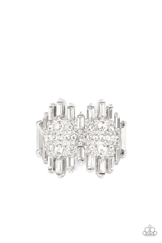 Urban Empire - White Ring Life Of The Party Paparazzi R0167