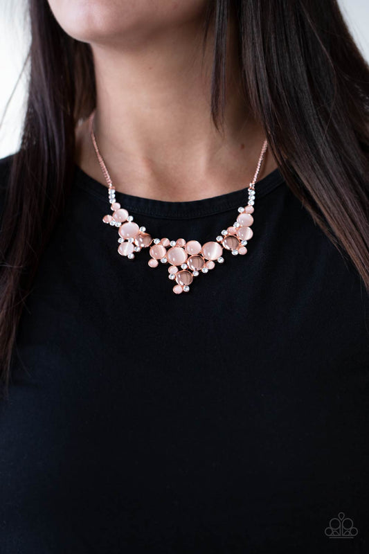 Fairytale Affair - Copper Necklace Paparazzi N0423