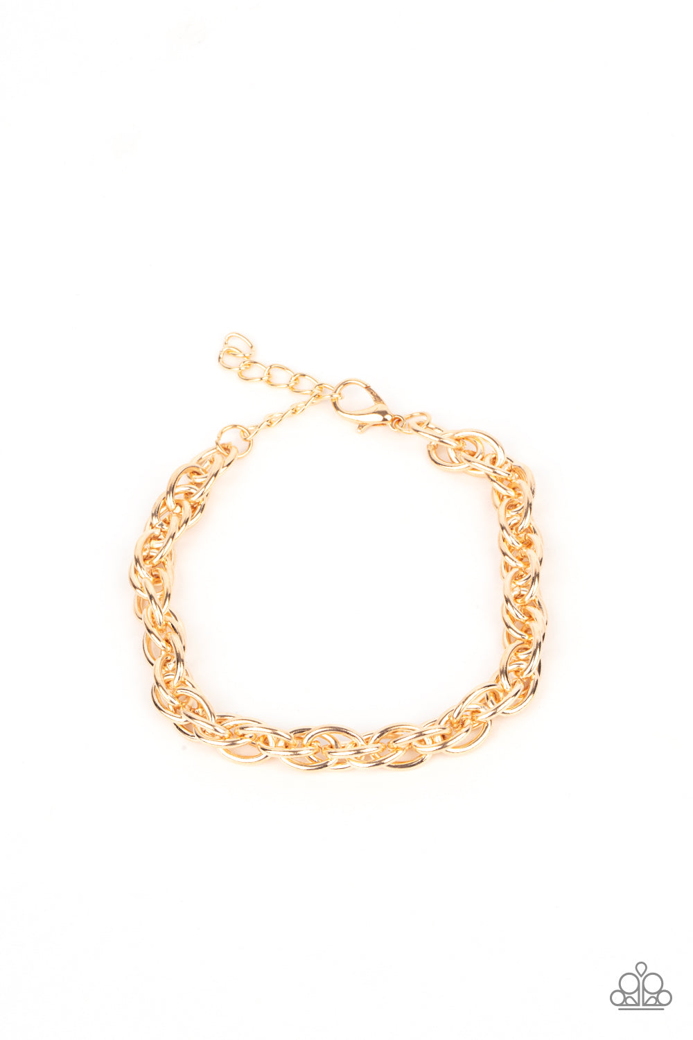 Executive Exclusive - Gold Chain Urban Bracelet Paparazzi B0461