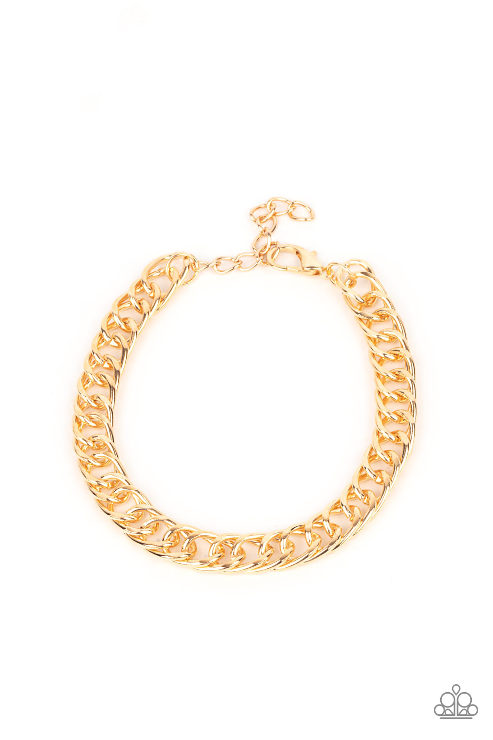 Game-Changing Couture - Gold Urban Bracelet Paparazzi B0894