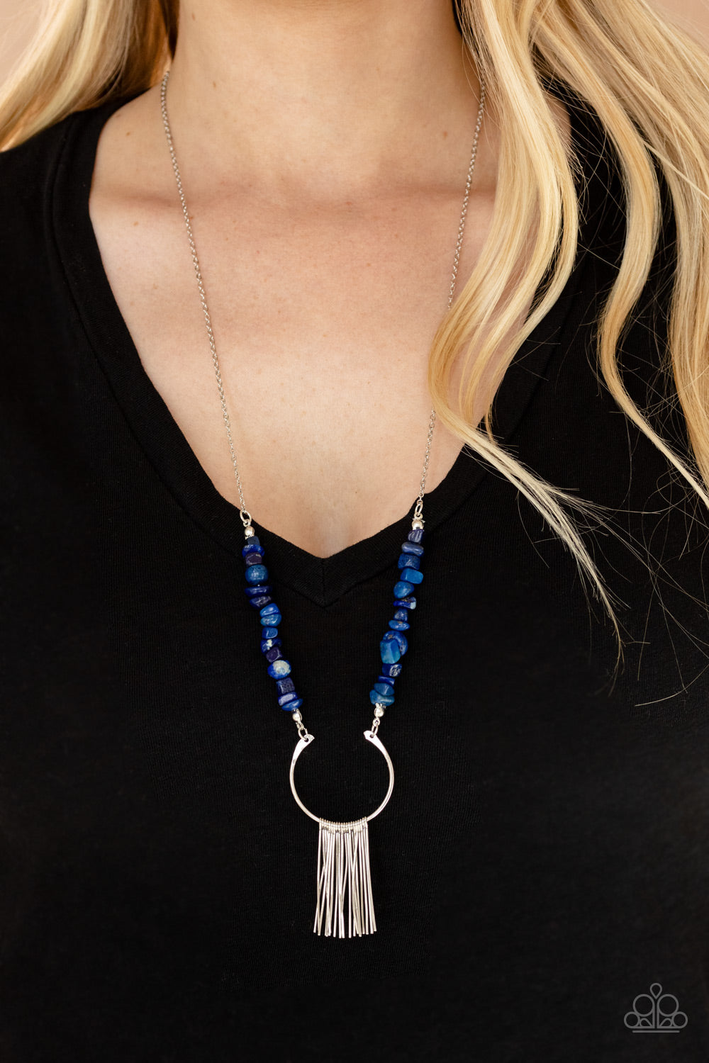 With Your ART and Soul - Blue Necklace N0407