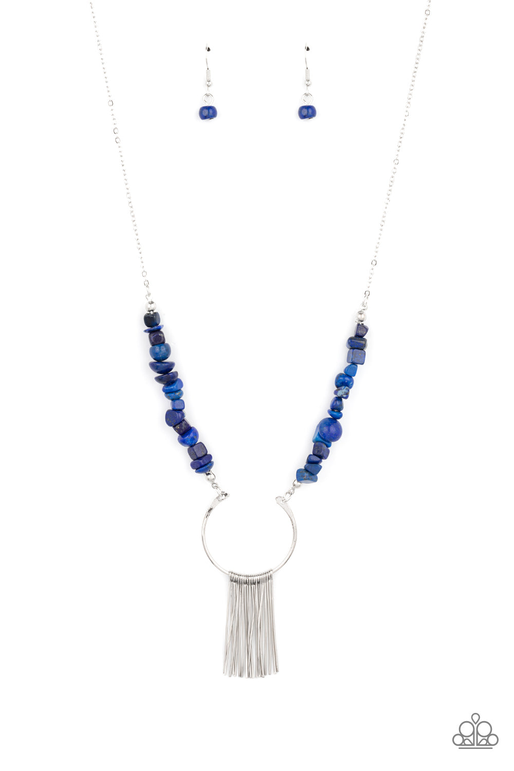 With Your ART and Soul - Blue Necklace N0407