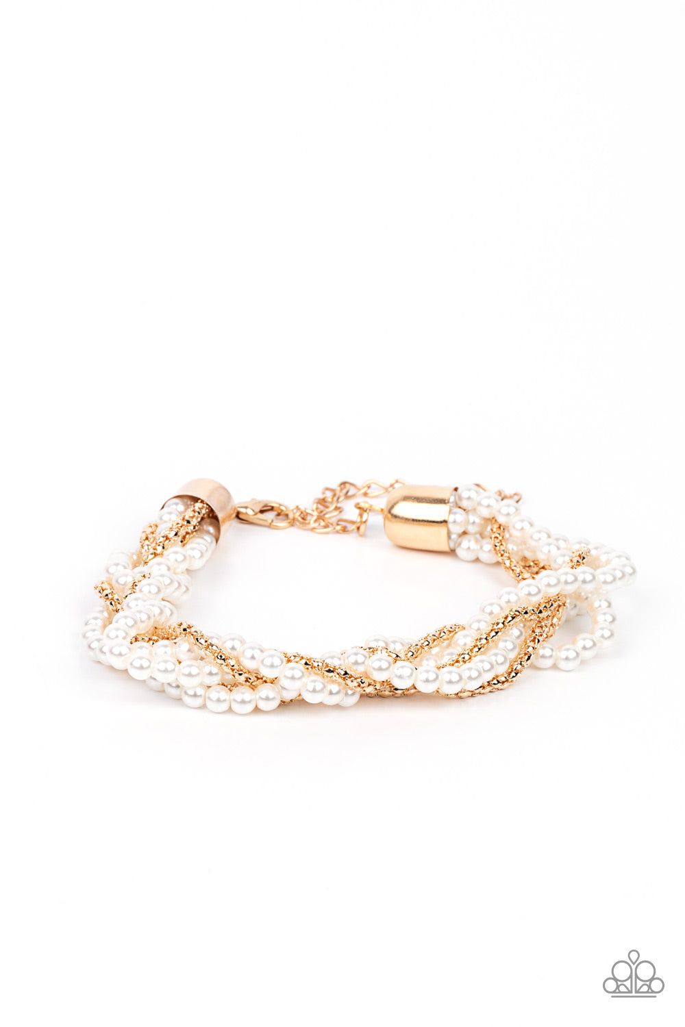 Vintage Variation - Gold Bracelet Paparazzi B0276