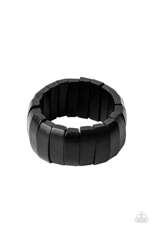 Raise The Barbados Black Bracelet Paparazzi B0038