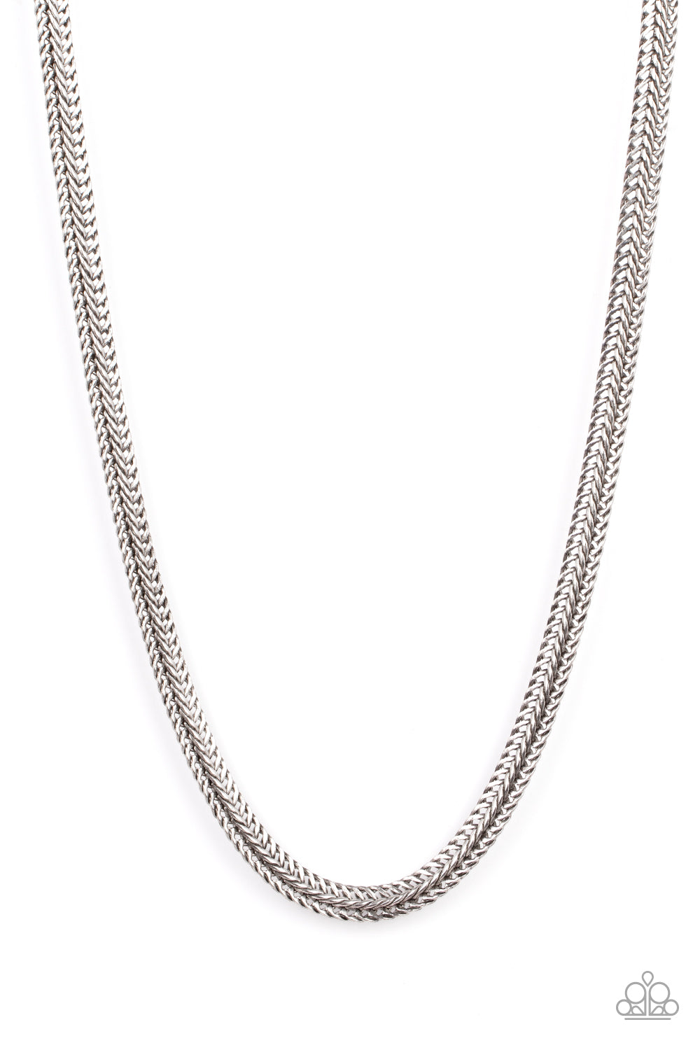 Extra Extraordinary - Silver Urban Necklace Paparazzi N0858