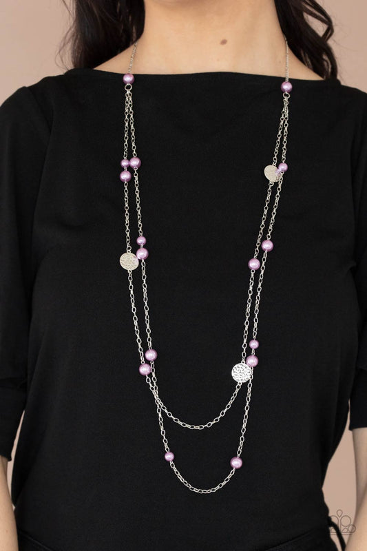 Sublime Awakening Purple Necklace Paparazzi N0610