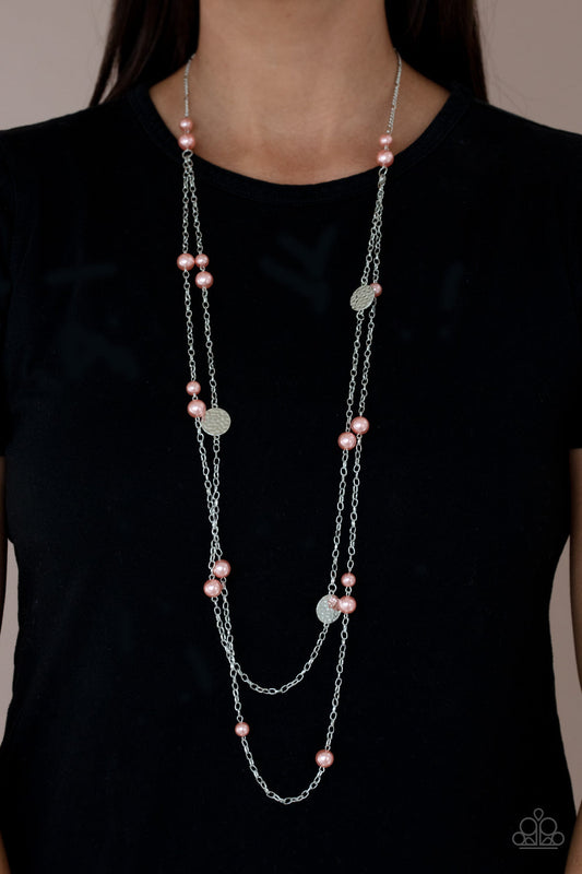 Sublime Awakening Orange Necklace Paparazzi N0602