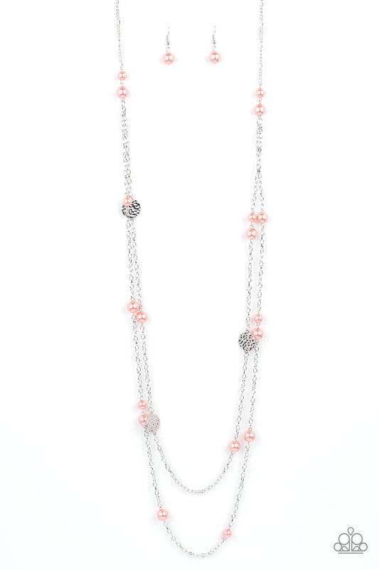 Sublime Awakening Orange Necklace Paparazzi N0602
