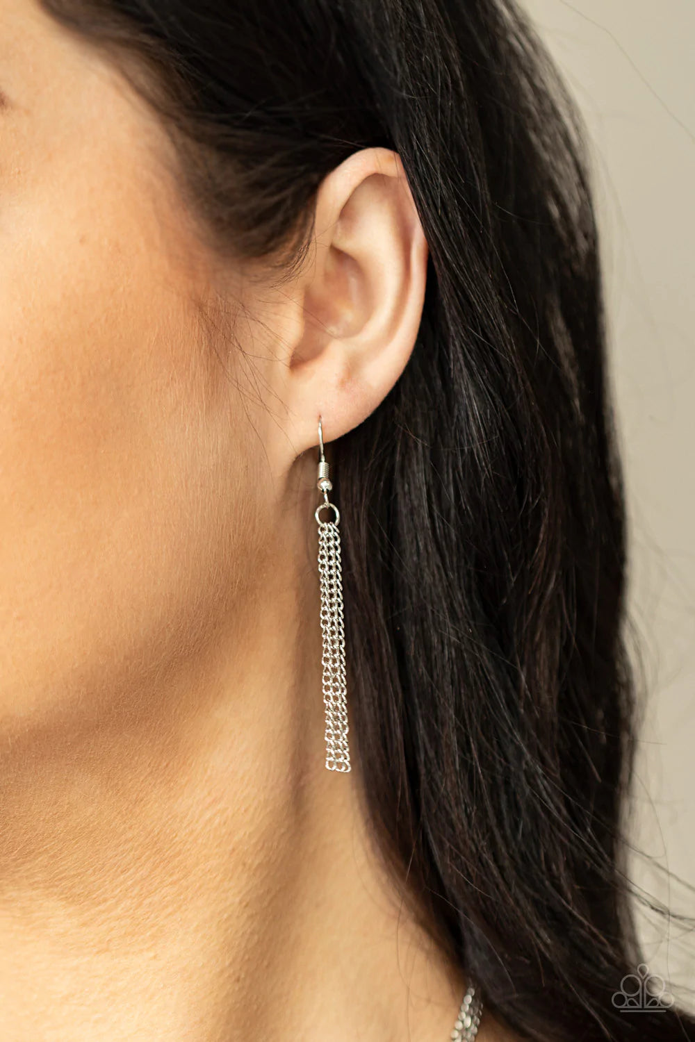 Pebble Me Pretty Multi Hammered Silver And Brass Necklace Paparazzi N0951