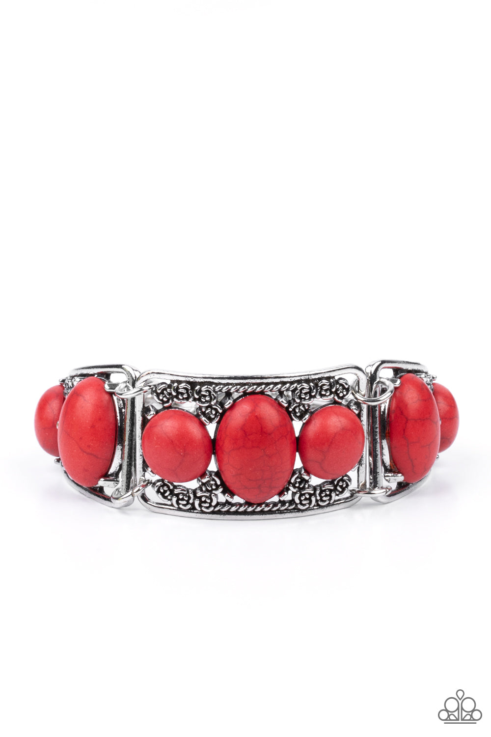 Southern Splendor - Red Bracelet Paparazzi B0190