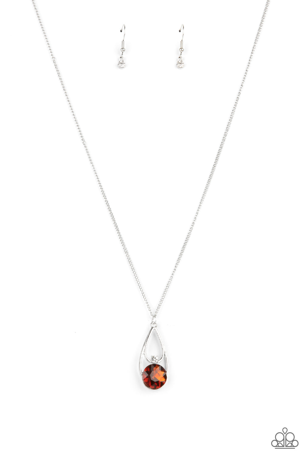 Gala Gleam Brown Necklace Paparazzi N0195