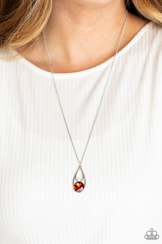 Gala Gleam Brown Necklace Paparazzi N0195