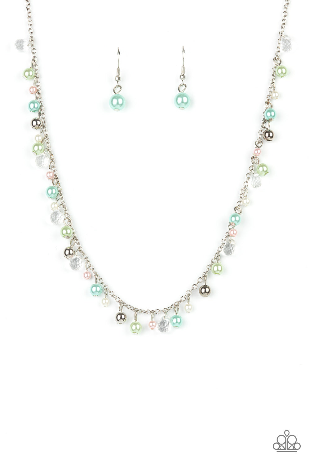 Pearl Essence - Multi Pastel Pearl Necklace Paparazzi N0790