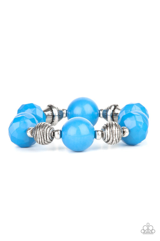 Day Trip Discovery Blue Bracelet Paparazzi B0312