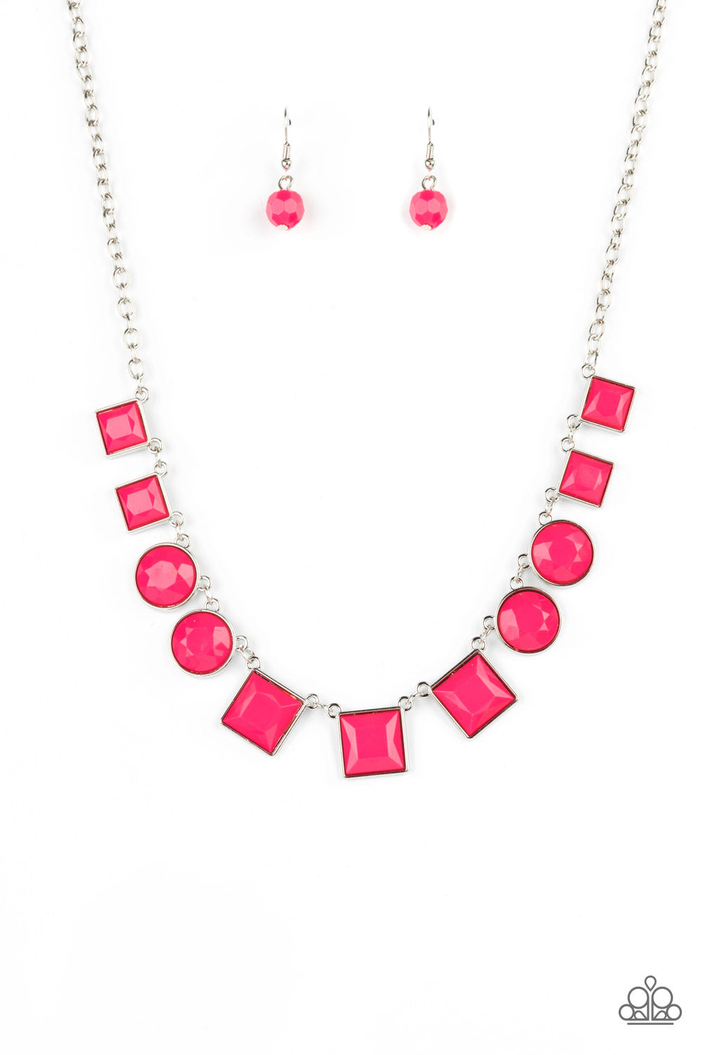 Tic Tac TREND - Pink Necklace Paparazzi N0528