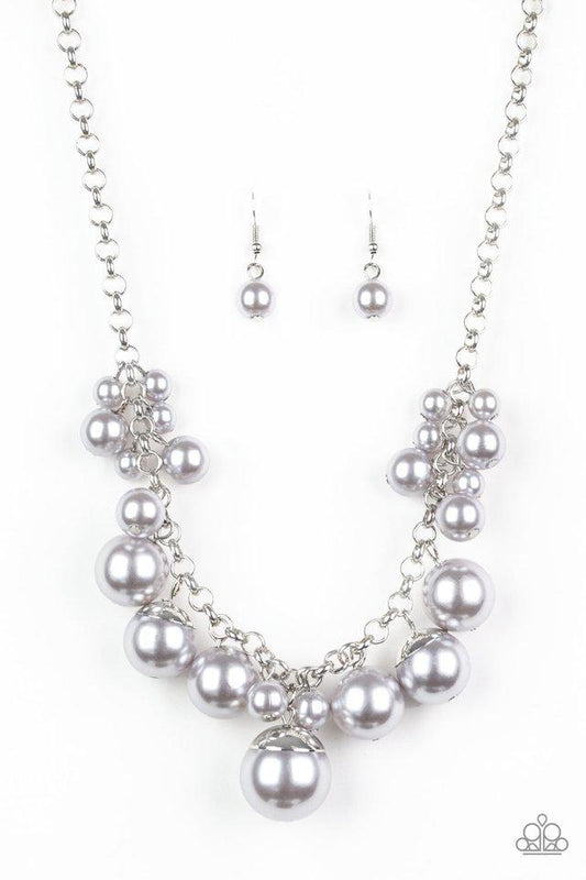 Broadway Belle Silver Necklace Paparazzi N0443