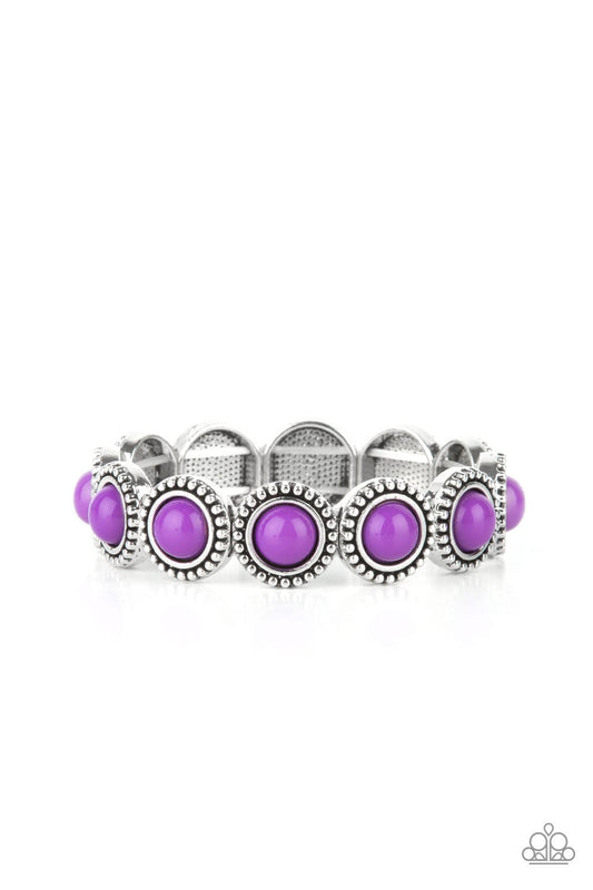 Polished Promenade Purple Bracelet Paparazzi B0254