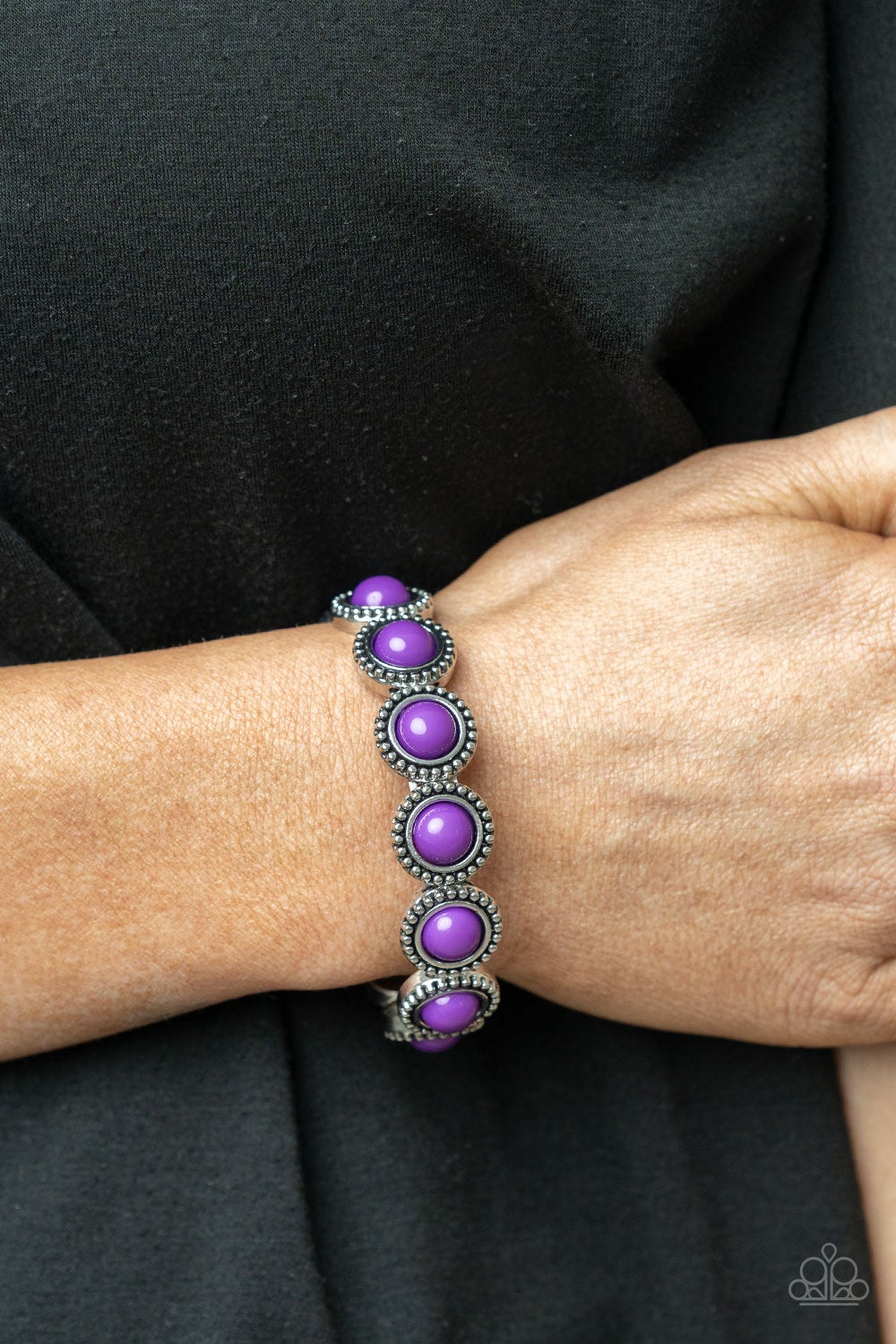 Polished Promenade Purple Bracelet Paparazzi B0254