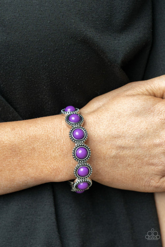 Polished Promenade Purple Bracelet Paparazzi B0254