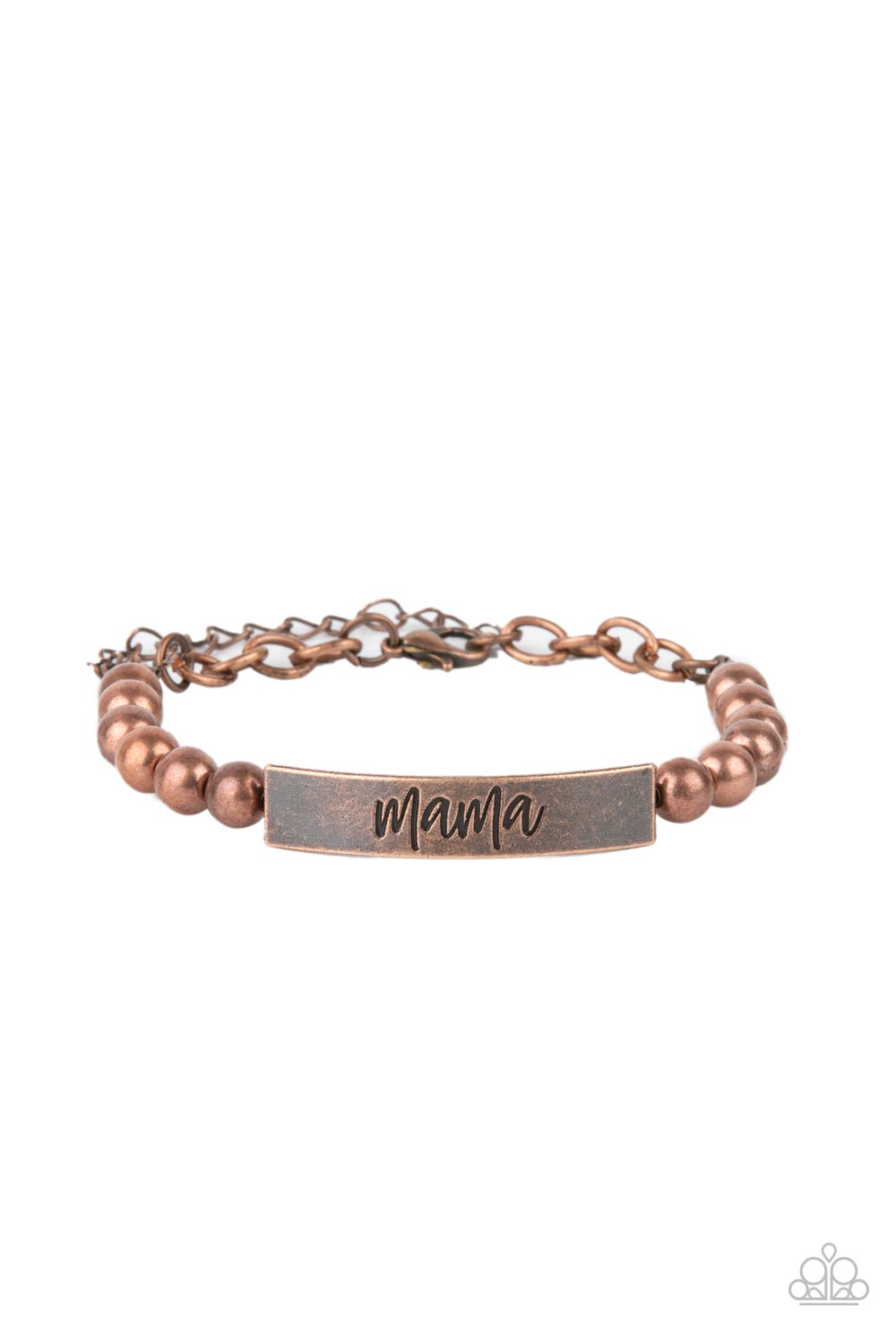 Mom Squad - Copper Mama Bracelet Paparazzi B0441