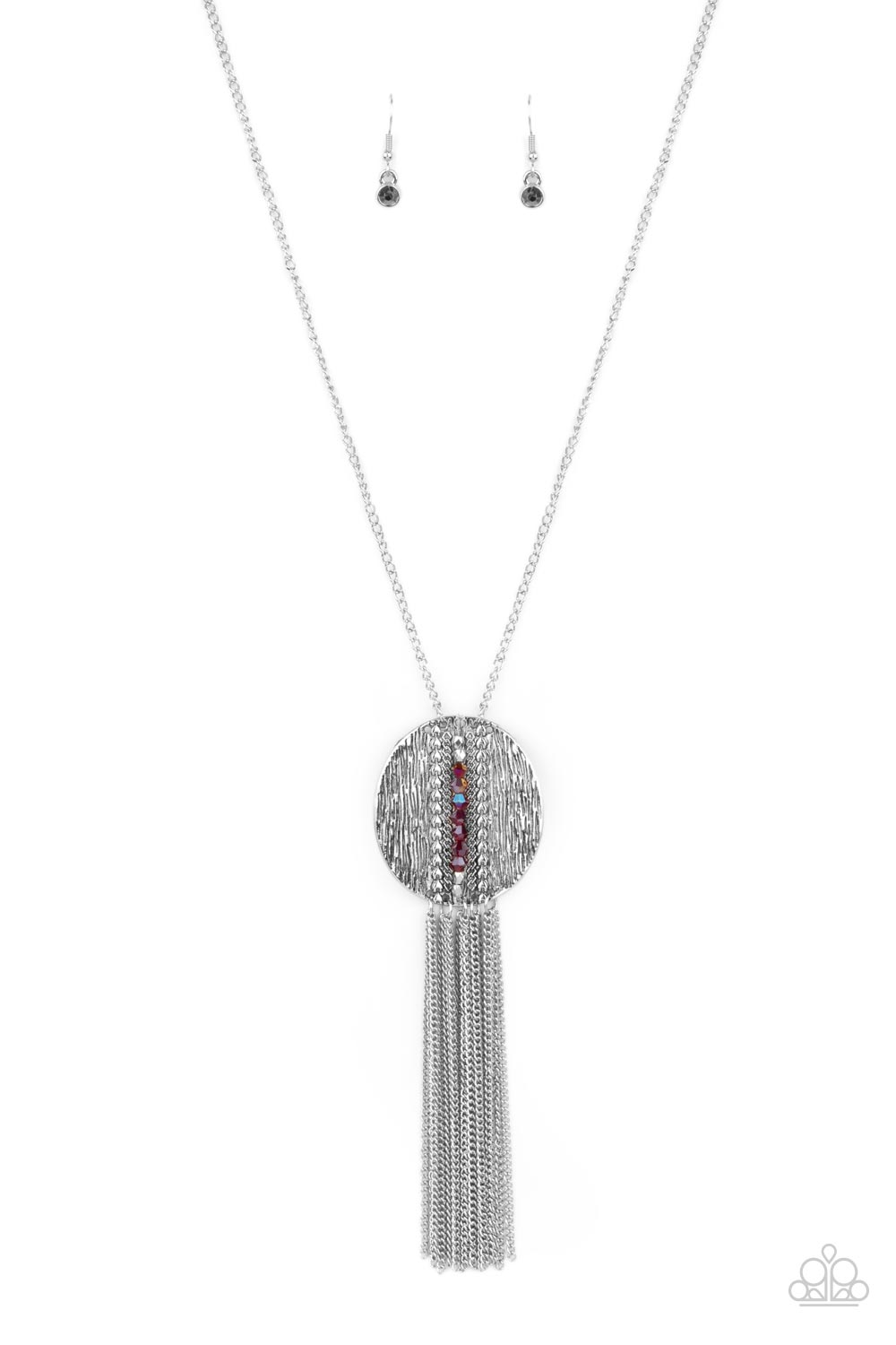 Radical Refinery Red Iridescent Necklace Paparazzi N0886