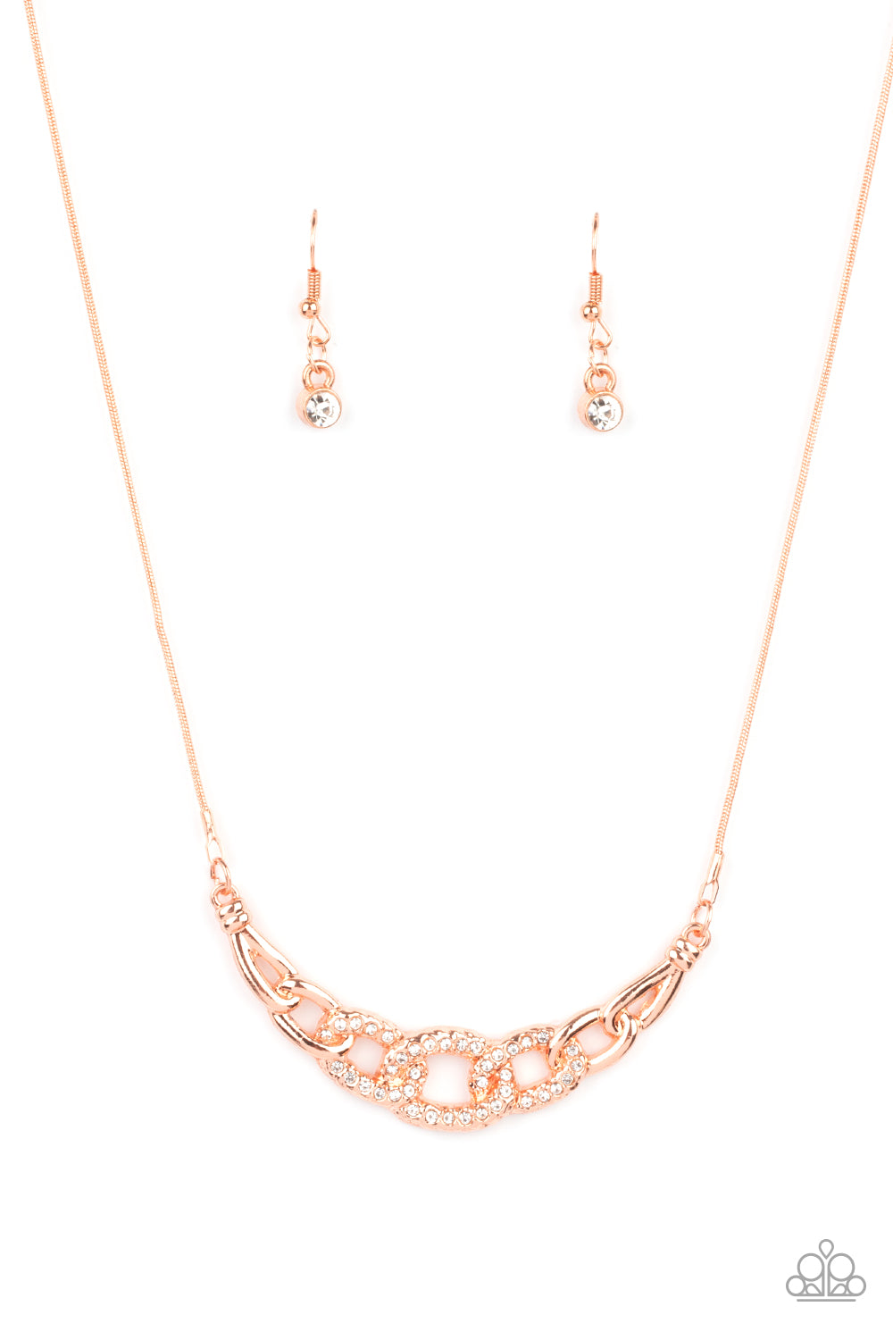 KNOT In Love - Copper Necklace Paparazzi N0440