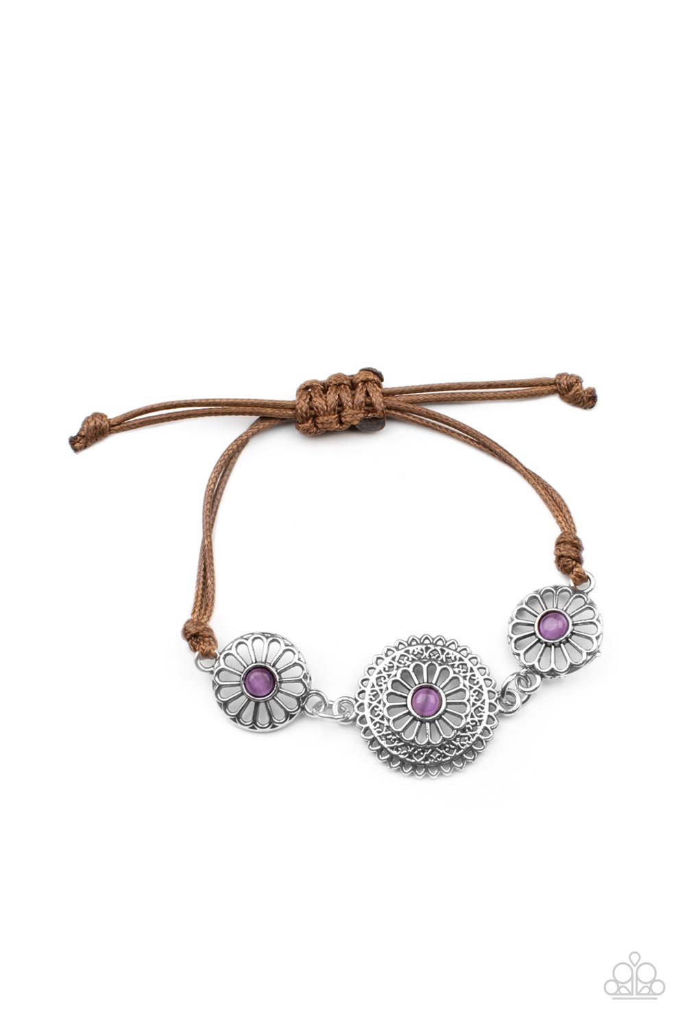 Bohemian Botany - Purple Bracelet Paparazzi B0410