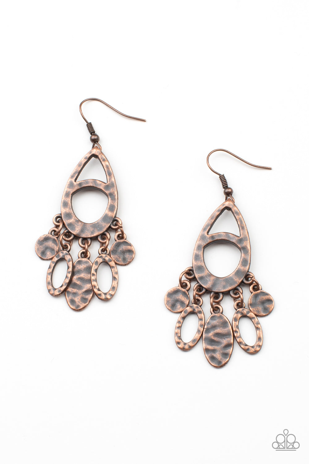 PLAINS Jane - Copper Earring Paparazzi E0308