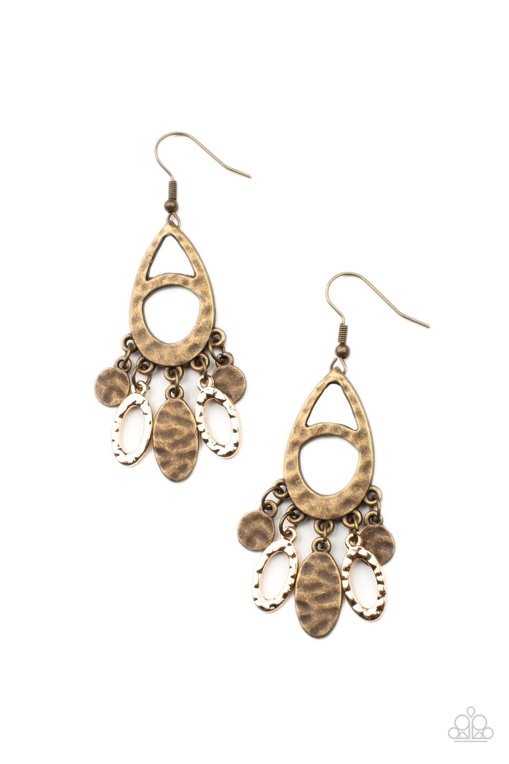 PLAINS Jane - Multi Metal Earring Paparazzi E0472