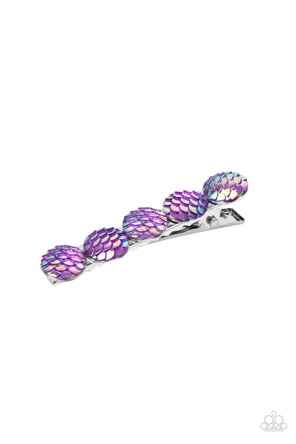 Mesmerizingly Mermaid - Purple Hair Clip Paparazzi H0036