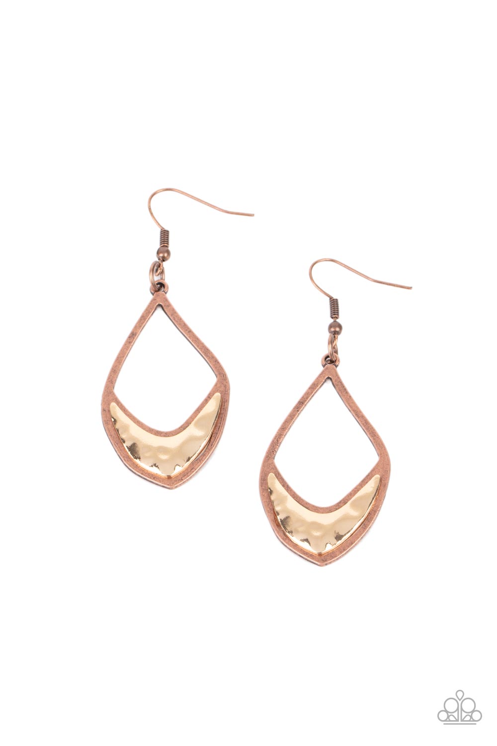 Artisan Treasure - Copper Earring Paparazzi E0340