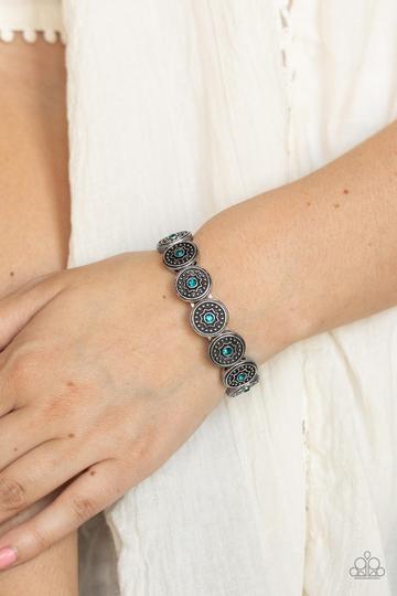 Colorfully Celestial Blue Bracelet  Paparazzi B0177