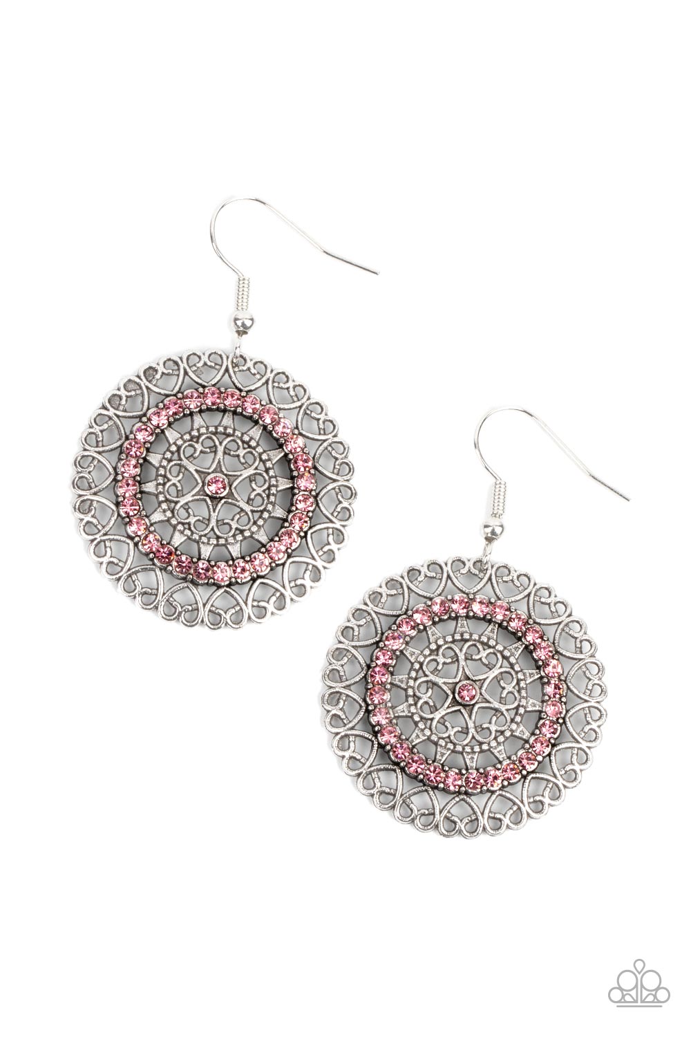 Fairytale Finale - Pink Earring Paparazzi E0195