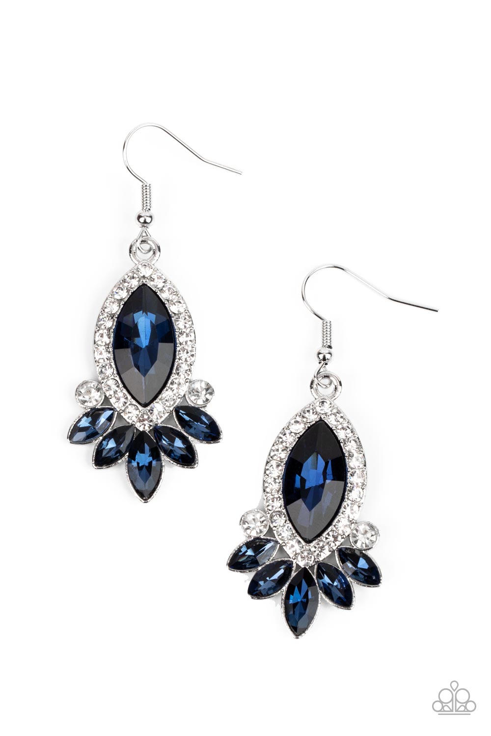 Prismatic Parade - Blue Earring Paparazzi E0177