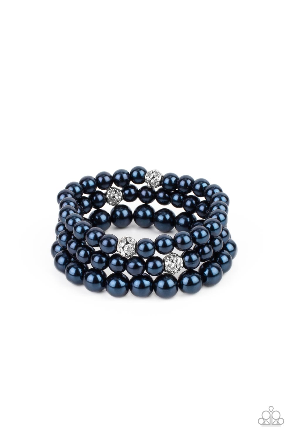 Here Comes The Heiress - Blue Bracelet Paparazzi B0065