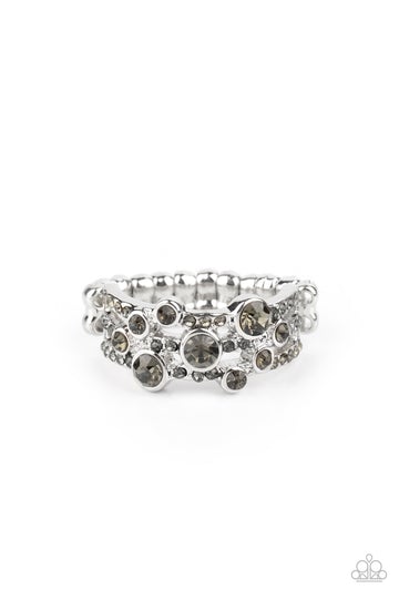 Bubbly Effervescence Silver Ring Paparazzi R0073