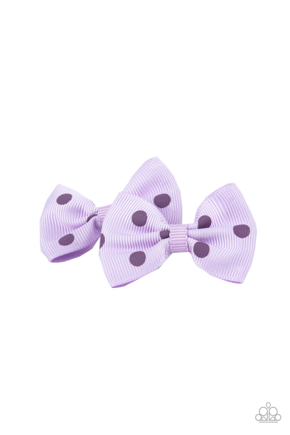 Polka Dot Drama - Purple Hair Clip Paparazzi H0063