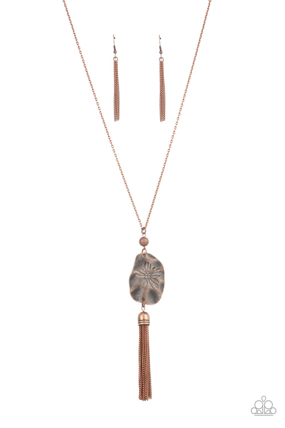 Botanical Beaches - Copper Necklace Paparazzi N0741